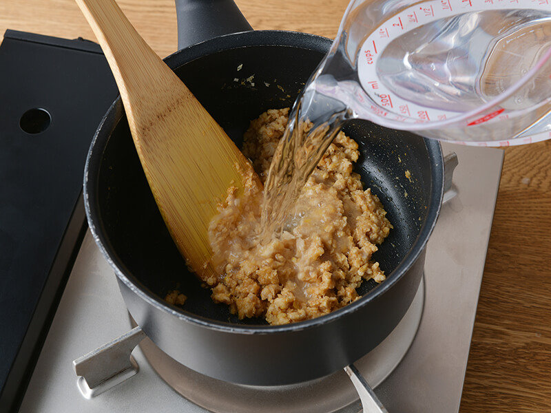 おなかにやさしいレシピ:ひやむぎde味噌ラーメン風