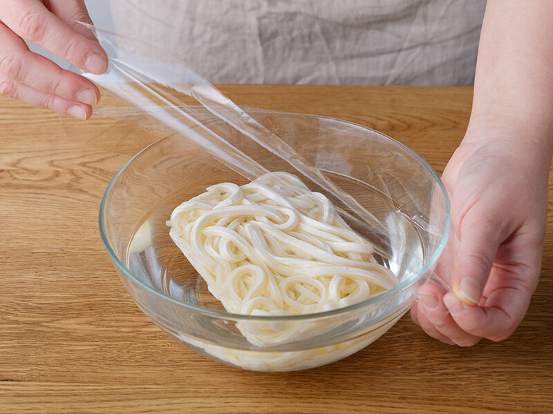 おなかにやさしいレシピ:温玉とろろうどん