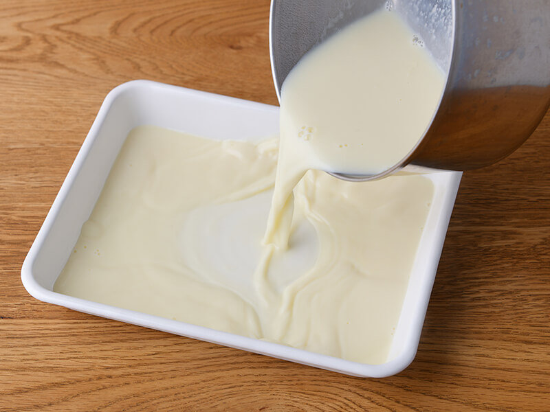 おなかにやさしいレシピ:ふるふる豆乳ゼリー