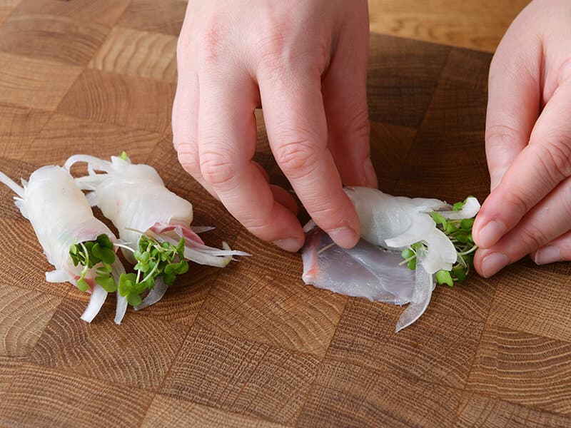 おなかにやさしいレシピ:鯛のさっぱりカルパッチョ